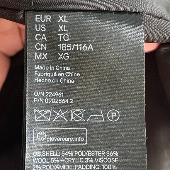 Grey H&M Wool Shacket/Jacket THICK - Picture 3 of 3